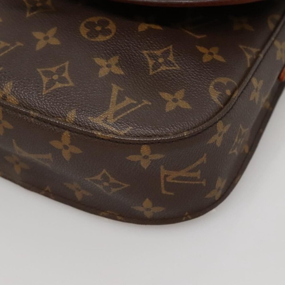 Authentic LOUIS VUITTON Monogram Saint Cloud GM Shoulder Bag M51242 LV - Picture 7 of 16